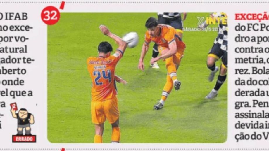 A opinião dos árbitros Record relativa ao lance no Boavista-FC Porto
