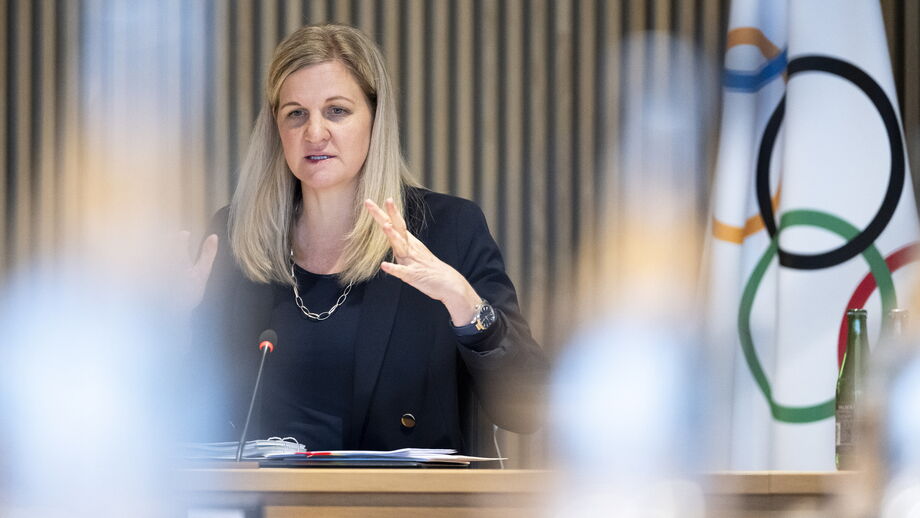 Kirsty Coventry, presidente do COI