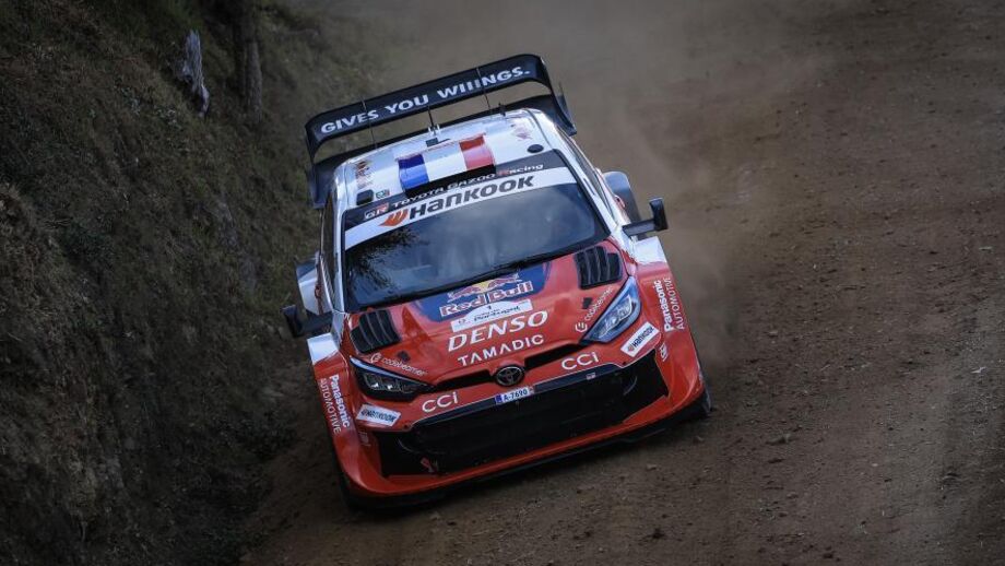 Sébastien Ogier a bom ritmo neste início de tarde