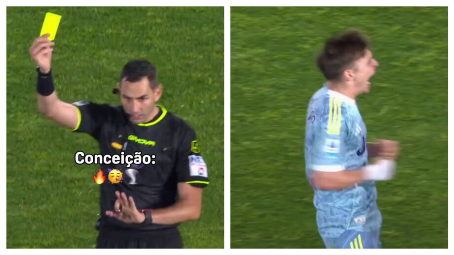 Conceição viu amarelo e festejou no Lecce-Juventus