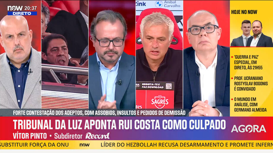 Declarações do diretor executivo da CM Rádio no programa 'Record na Hora' no Now