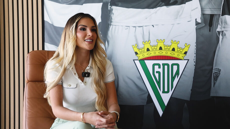 Andreia Nunes L'or em entrevista a Record