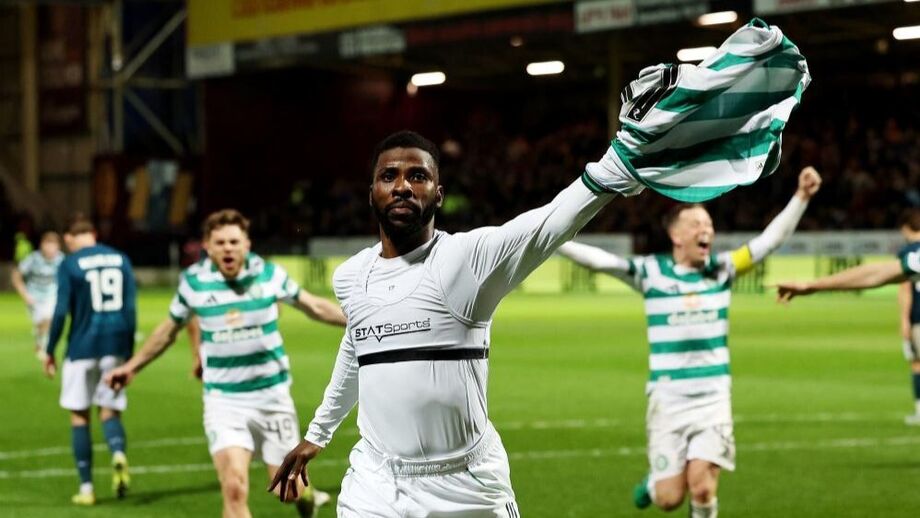 Celtic venceu na visita ao reduto do Motherwell, com penálti nos descontos