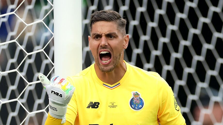 Cláudio Ramos foi o suplente de luxo na baliza
