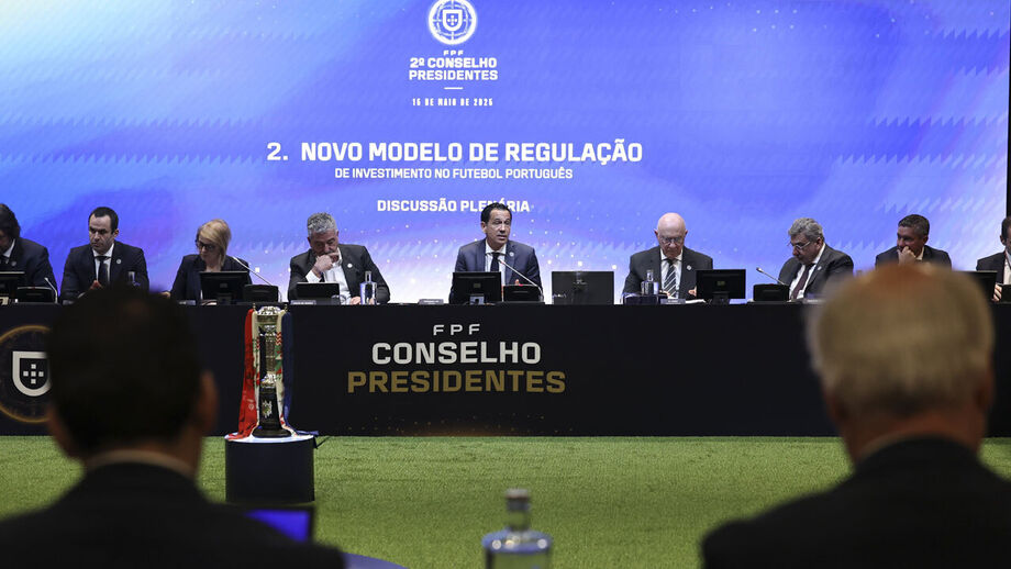 Pedro Proença no Conselho de Presidentes da FPF