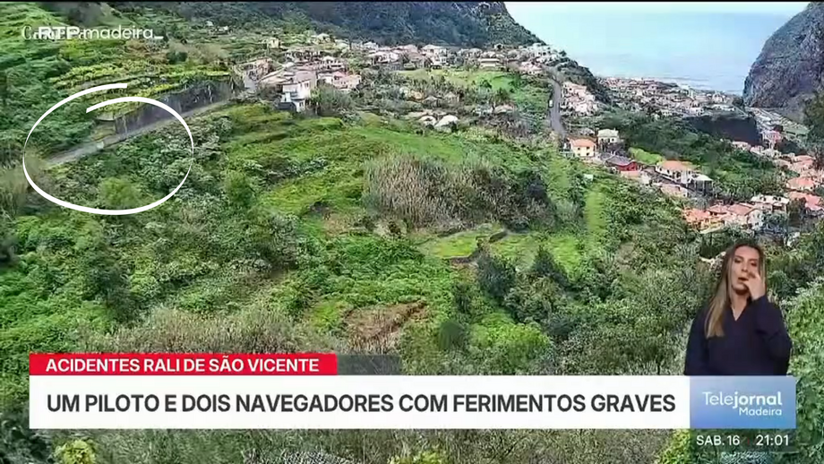 Rali de São Vicente: piloto e navegadores sofrem ferimentos graves