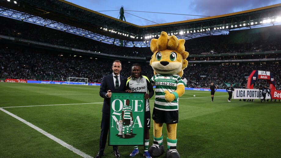 Geovany Quenda realizou último jogo pelo Sporting contra o Gil Vicente