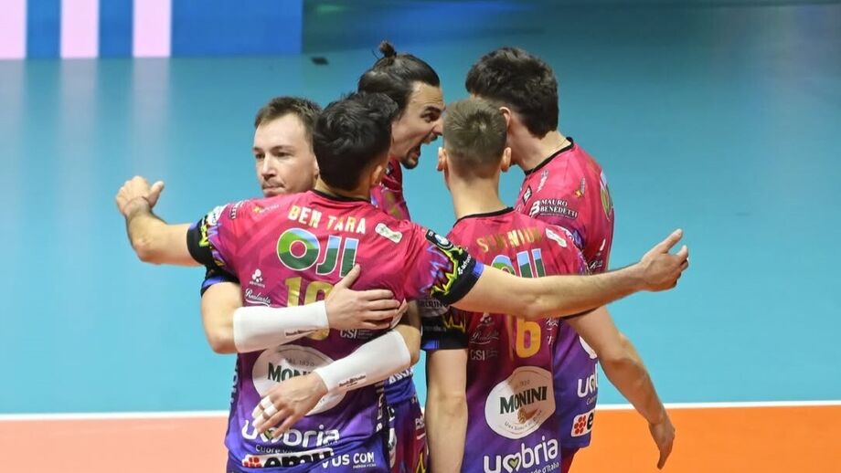 Perugia sagra-se bicampeão europeu de voleibol