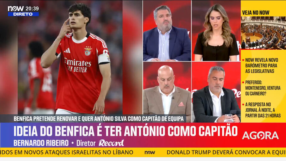 Diretor executivo da Correio da Manhã Rádio considera que "não faz sentido" ser capitão das águias