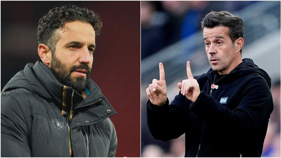 Ruben Amorim (à esquerda) e Marco Silva (à direita)