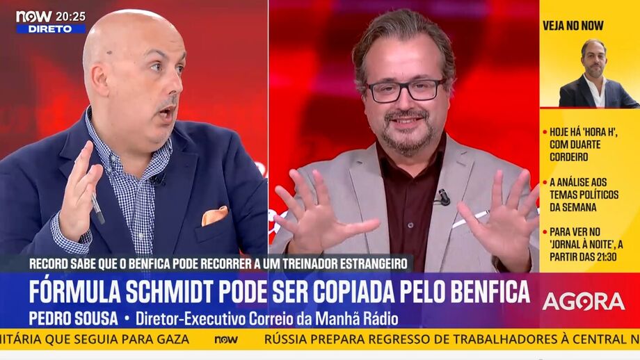 Subdiretor de Record aborda processo de sucessão de Mourinho no Benfica