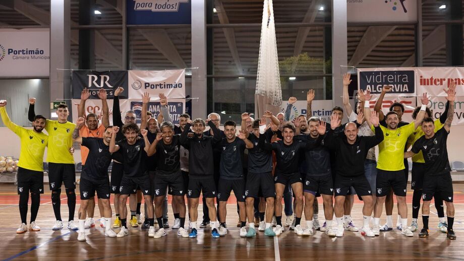 Equipa de futsal do Portimonense