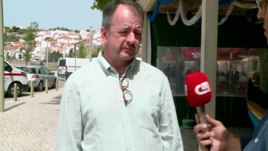Alexandre Quintas passou, de carro, na Estrada Nacional 253, que liga a Comporta a Alcácer do Sal e viu os dois meninos