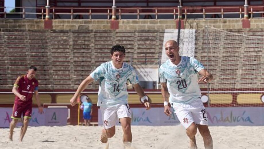 Seleção Nacional de Futebol de Praia vence Bielorrússia