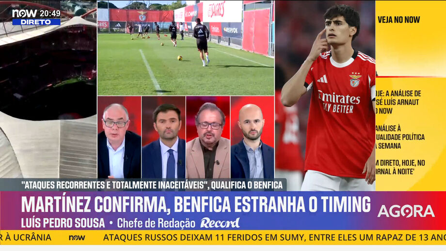 Subdiretor de Record critica conteúdo do comunicado do Benfica sobre o defesa-central