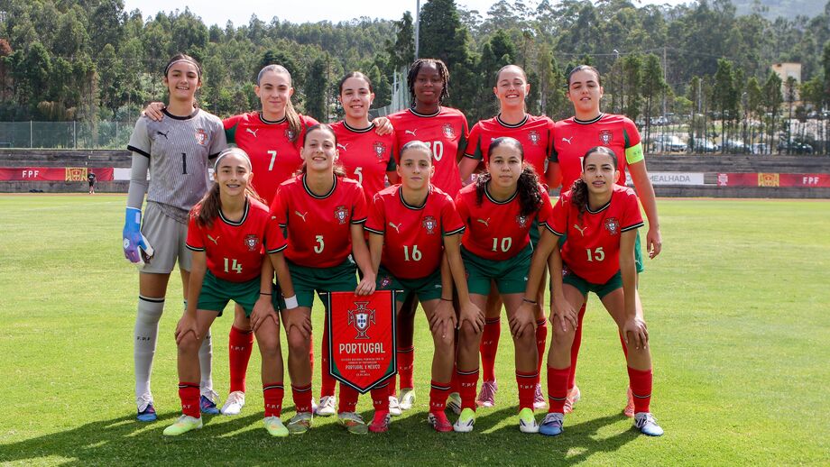 Portugal vence México no torneio de preparação sub-15 feminino no Luso