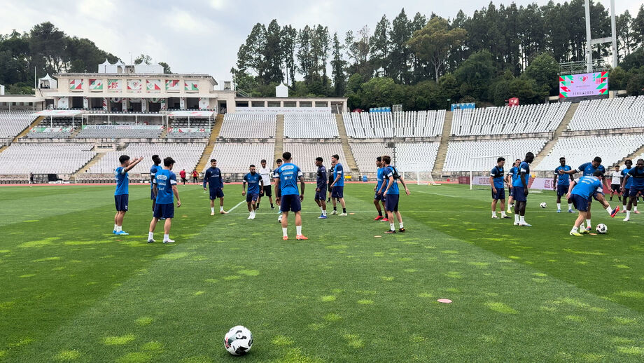 Luís Tralhão contou com 25 jogadores, sendo Manuel Pozo o único ausente