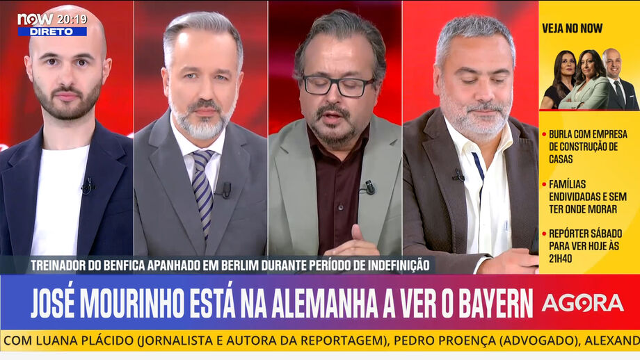 'Record na Hora' divulga novos dados sobre a cláusula que há no contrato entre Benfica e Mourinho