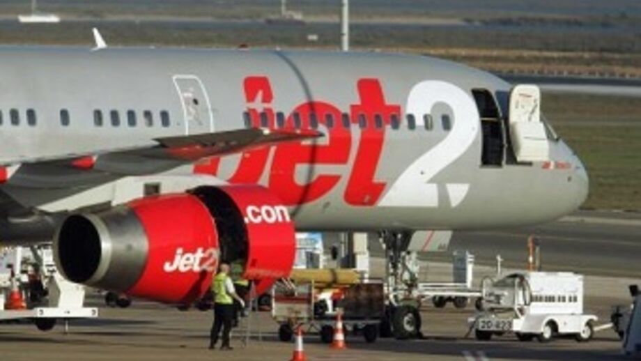 ventos, aeroporto, avião, JET2, causa, incidente