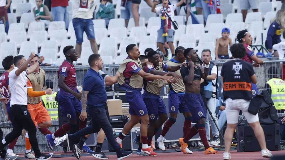 Clube do Oeste conquistou a Taça de Portugal frente ao Sporting no passado domingo