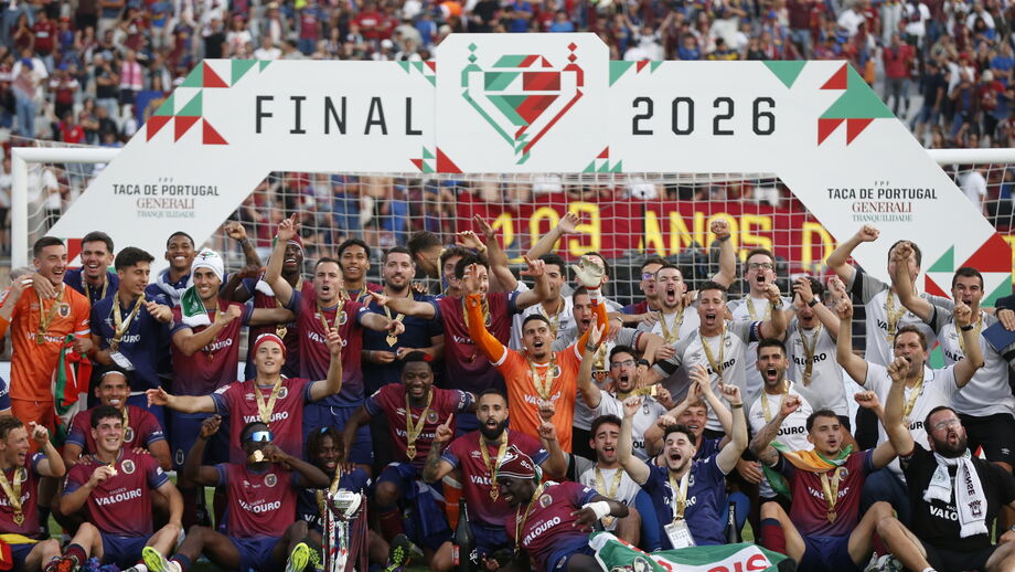 Torreense festeja conquista da Taça de Portugal