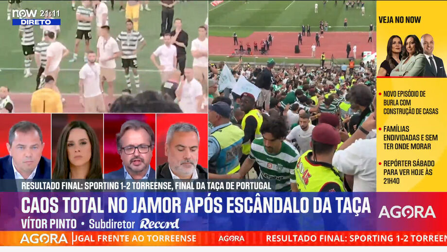 Subdiretor de Record analisa derrota do Sporting na final da Taça de Portugal diante do Torreense