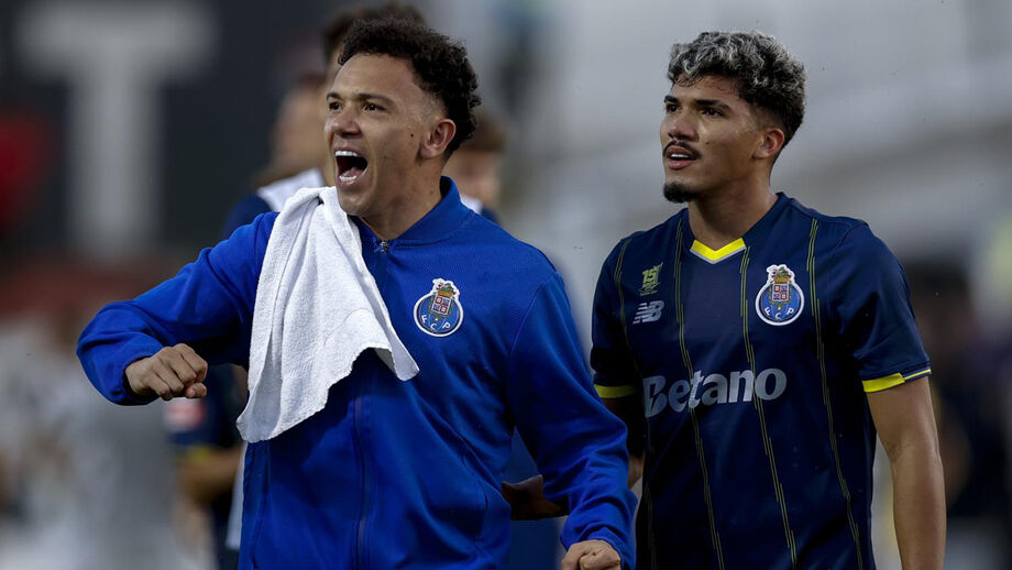 Pepê e William Gomes partilham balneário no FC Porto
