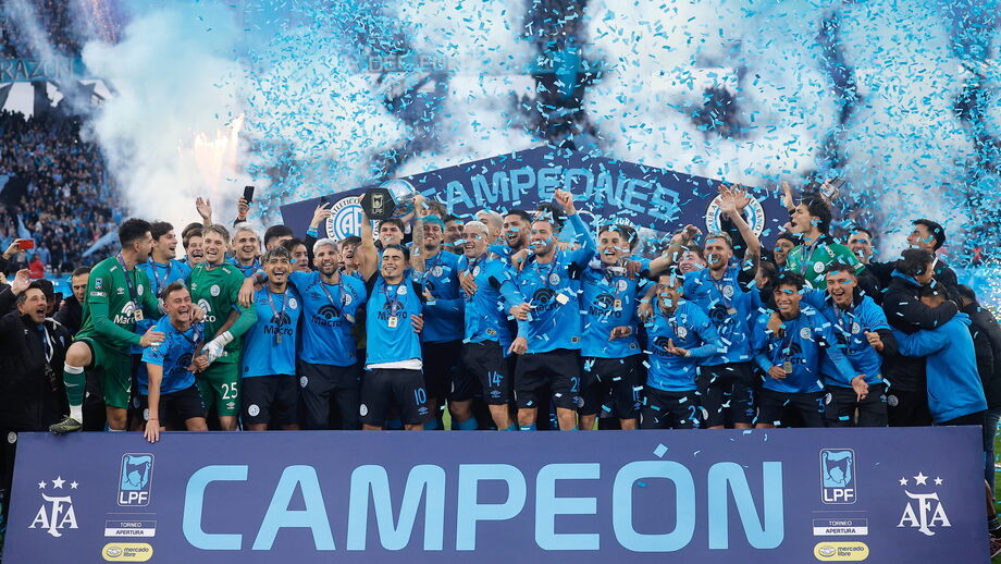 Belgrano bate River Plate e sagra-se campeão argentino pela primeira vez