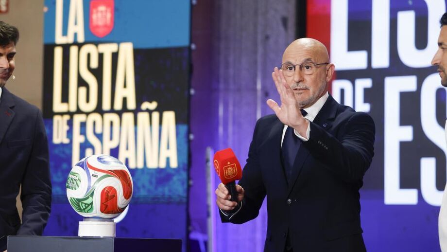 Luis de la Fuente, selecionador da Espanha, anuncia lista de convocados para o Mundial