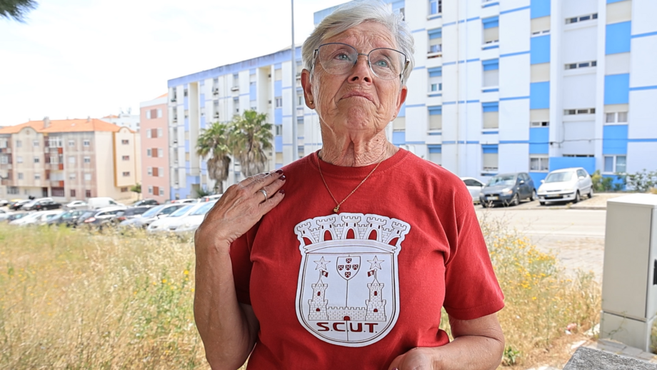 Conhecida adepta do Torreense adivinhou golo de penálti do capitão dos azuis e grenás