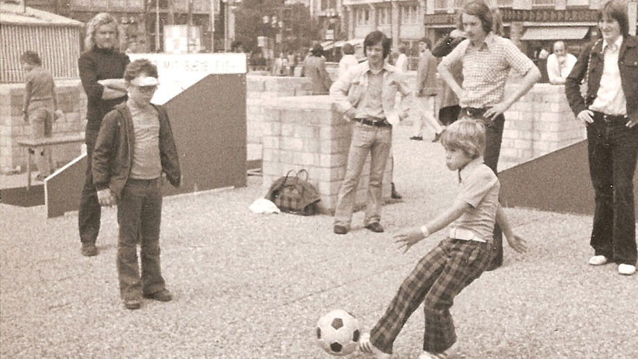 Momentos futebolísticos em família