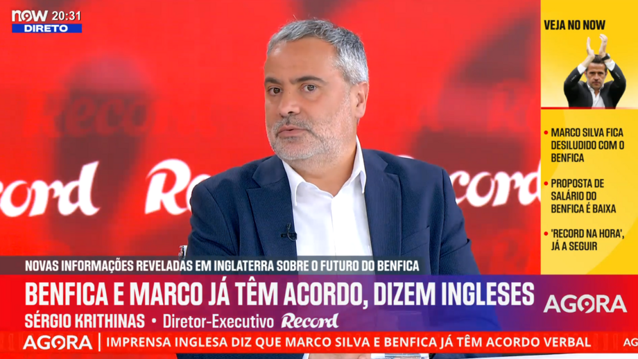 Sérgio Krithinas reage à notícia de um acordo verbal avançada em Inglaterra