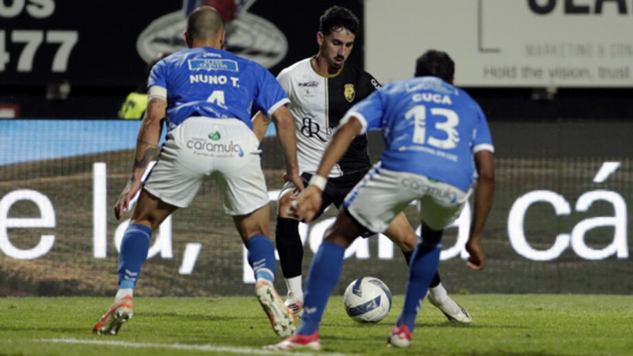 André Candeias marcou o golo decisivo da eliminatória
