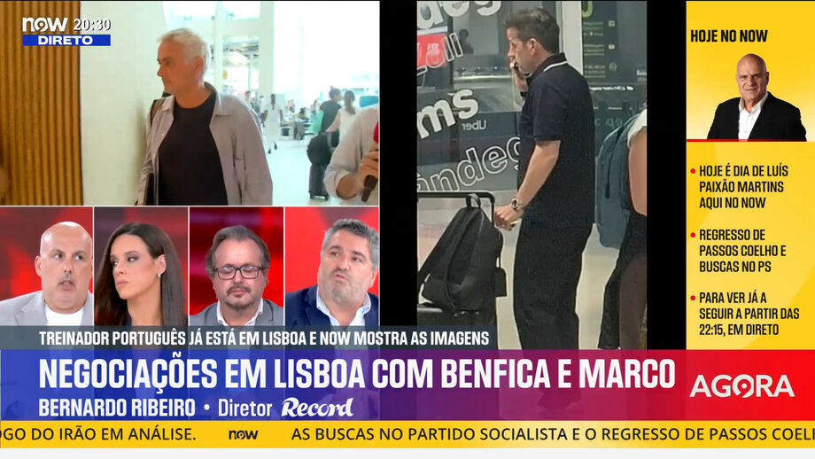 Diretor executivo da CM Rádio em declarações no programa 'Record na Hora' no Now