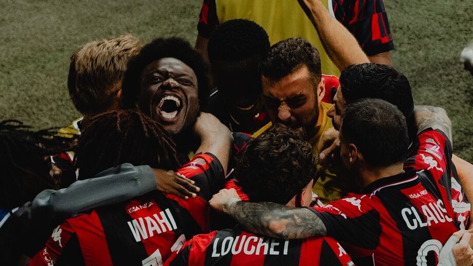 Nice mantém-se na Ligue 1 após vitória contra St. Étienne