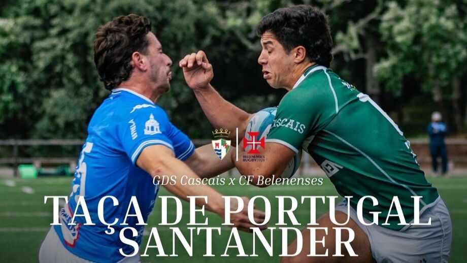 Cascais vence Belenenses na Taça de Portugal de râguebi, após 33 anos