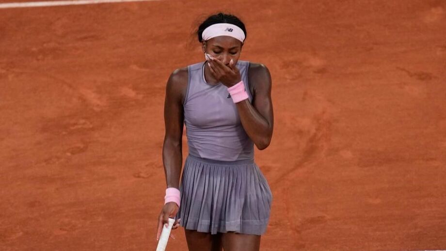 Coco Gauff eliminada em Roland Garros