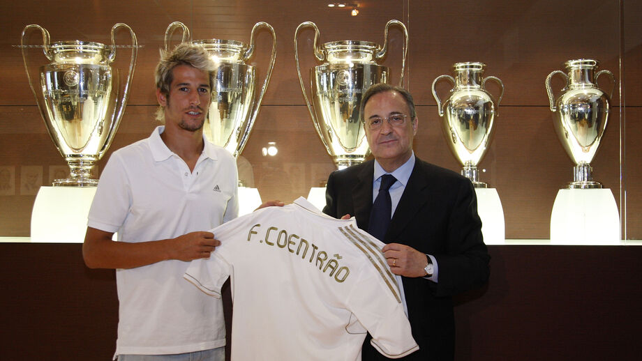 Fábio Coentrão apoia Florentino Pérez nas eleições do Real Madrid