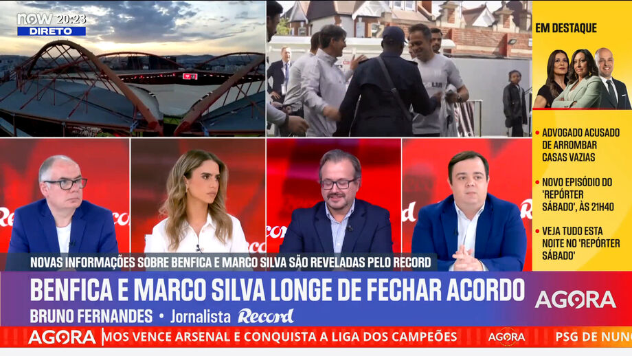 Bruno Fernandes, editor de Record, aborda exigências do treinador ao Benfica para assinar contrato
