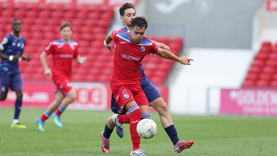Primeira mão da final da Taça Revelação, entre Gil Vicente e Santa Clara