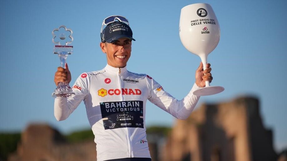 Afonso Eulálio destaca-se no Giro d'Italia