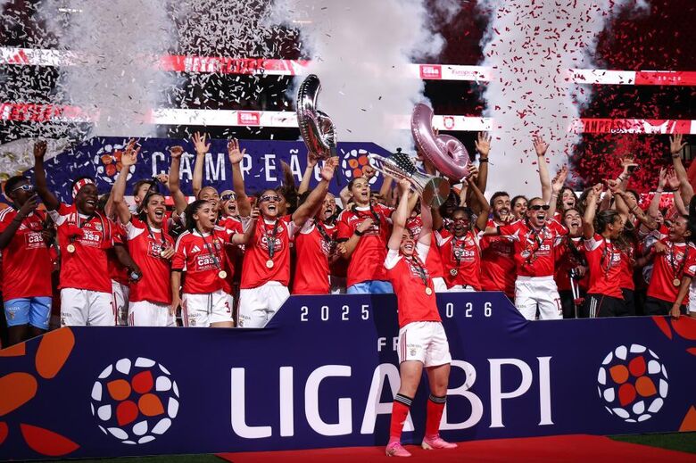 Benfica sagrou-se hexacampeão de futebol feminino