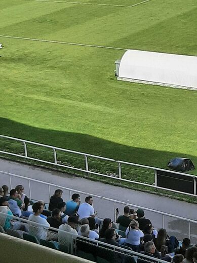 José Mourinho no Bonfim a apoiar o V. Setúbal