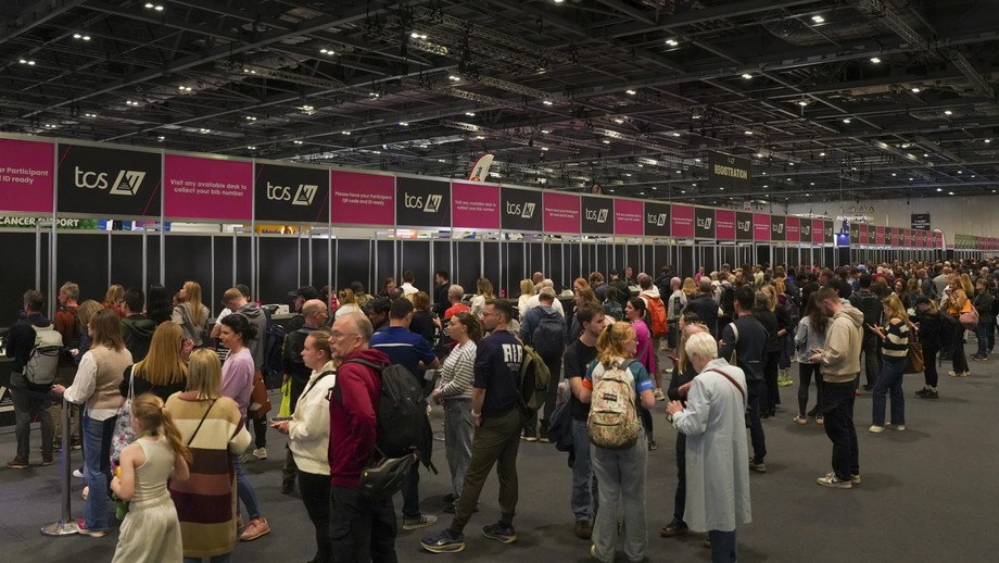Imagens gerais da expo da Maratona de Londres
