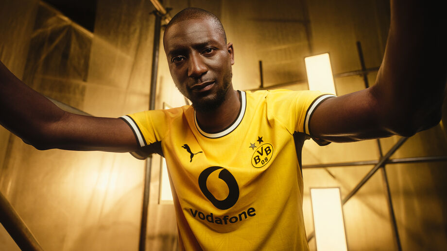 A nova camisola do Borussia Dortmund