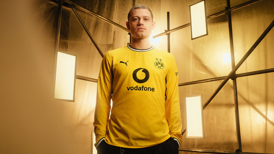 A nova camisola do Borussia Dortmund