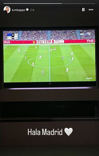 Publicação de Mbappé