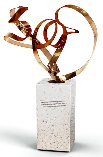 O memorial permanente em homenagem a Diogo Jota e André Silva
