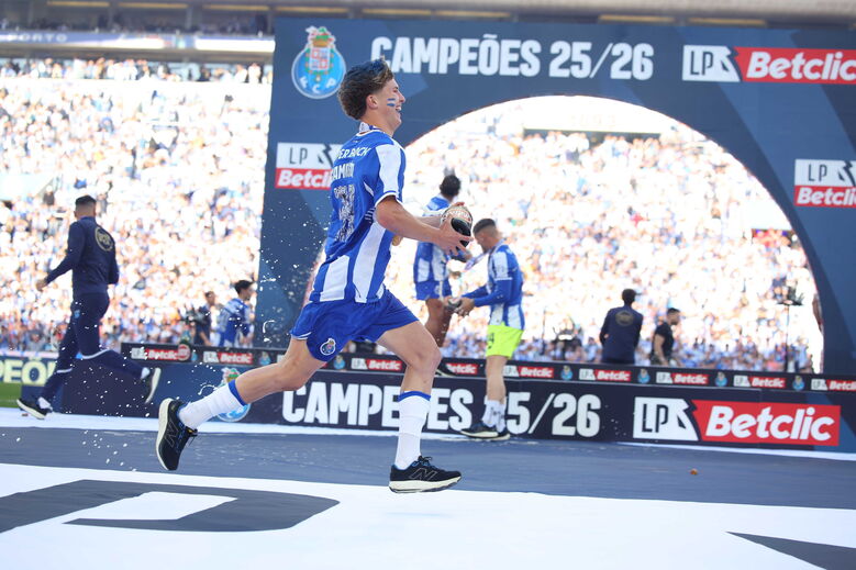 Festa do FC Porto, campeão 25/26, no Estádio do Dragão