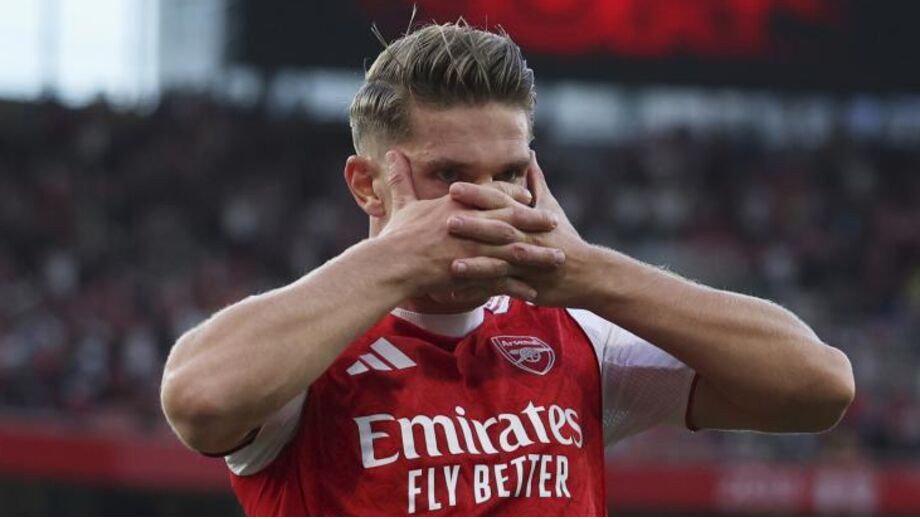 Gyökeres ao serviço do Arsenal